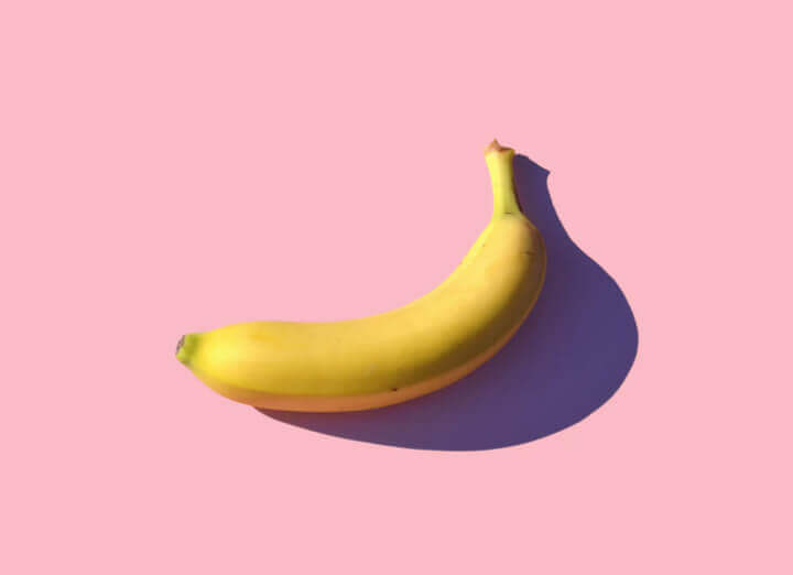 Bleka tänderna banan